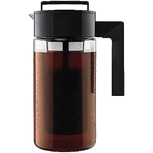 [AC] $10.55* | 1-Quart Takeya Patented Deluxe Cold Brew Coffee Maker (Black) at Amazon